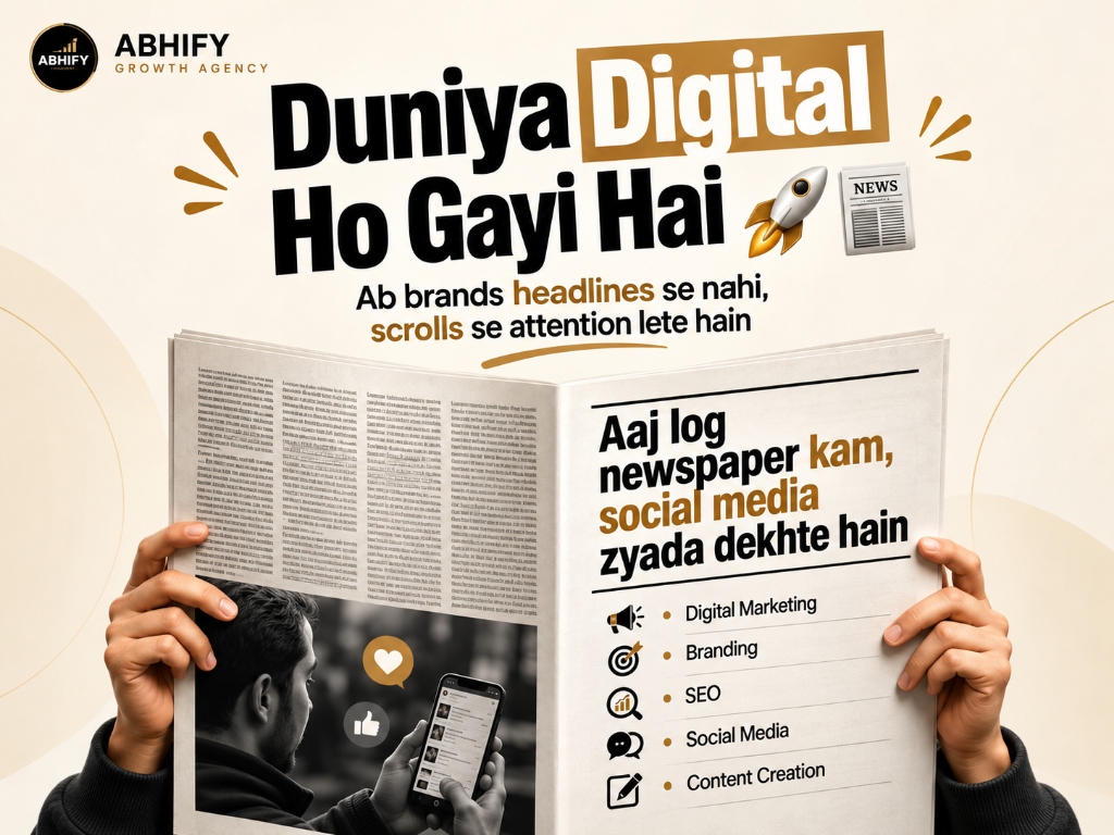 AbhiFY Growth Agency - Duniya Digital Ho Gayi Hai